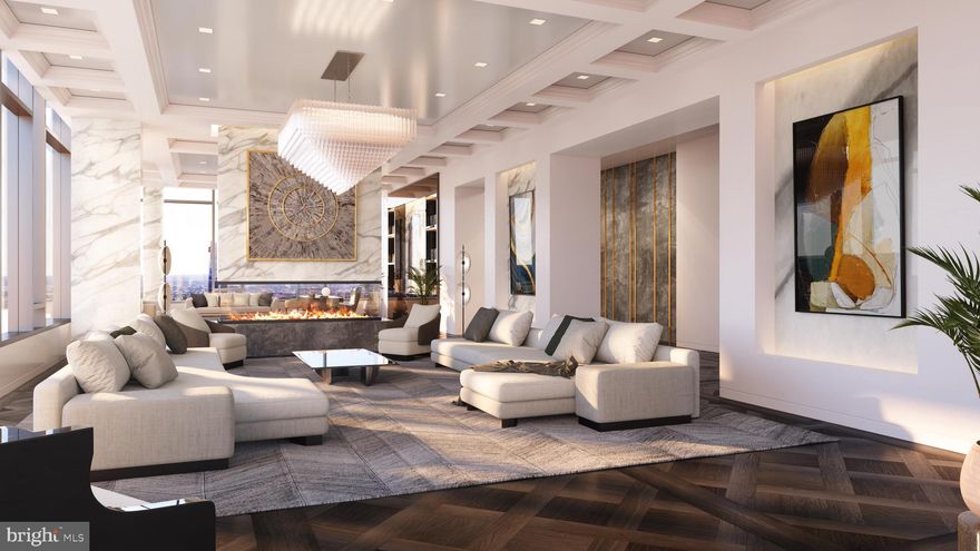When you can have anything you wish, and only the absolute best will do - Welcome to The Laurel, the most sought-after address in Philadelphia. Named for Pennsylvania's state flower, The Laurel introduces a lifestyle worthy of this final residential opportunity on prestigious Rittenhouse Square. With world-class amenities and hotel-like services, we offer the carefree enjoyment of city living. 
This 48th floor Penthouse will soar "Above It All" with astounding 360-degree views of Philadelphia's magnificent skyline amplified by 15' ceilings which are exclusive only to the 48th floor. 
This "mansion in the sky" will have over 9,000 sq. ft. of interior and exterior space, which boasts five outdoor terraces. Offered as a blank canvas to allow the most discerning buyer an opportunity to create a home that will be uniquely theirs and include everything on their must-have list. Buyer will receive four parking spaces and a generous allowance to be applied towards the design and finishes of this once-in-a-lifetime residence.