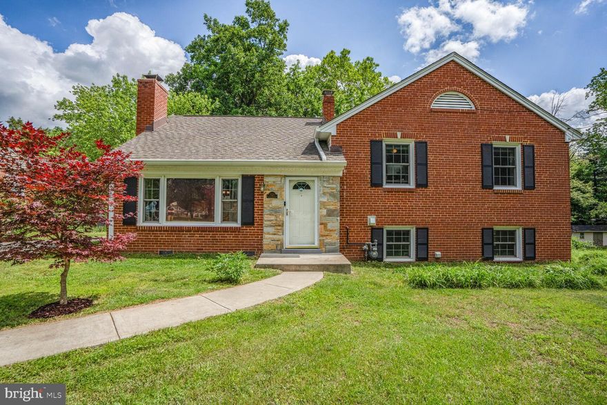 ASSUMABLE VA LOAN AT 2.25%! Don't miss this once in a lifetime chance to grab a great home with those amazing rates from 2020, and yes, Non-Veterans can assume this loan too!! Beautiful 4 bedroom brick split level in sought after Springvale includes a fully self contained short-term rental suite with outside entrance that currently brings in $1.5k to $2k monthly!  Your new home has great flow, with refinished hardwood floors, stainless appliances in renovated kitchen and  a large deck overlooking a giant backyard, great for grilling and entertaining friends and family. Quiet neighborhood in Springfield with easy access to all major commuter routes, shopping, schools and metro. Suite on lower level has full kitchen, bath and its own laundry too. Don't miss this amazing opportunity to grab this great home with an unbelievably low rate assumable loan!