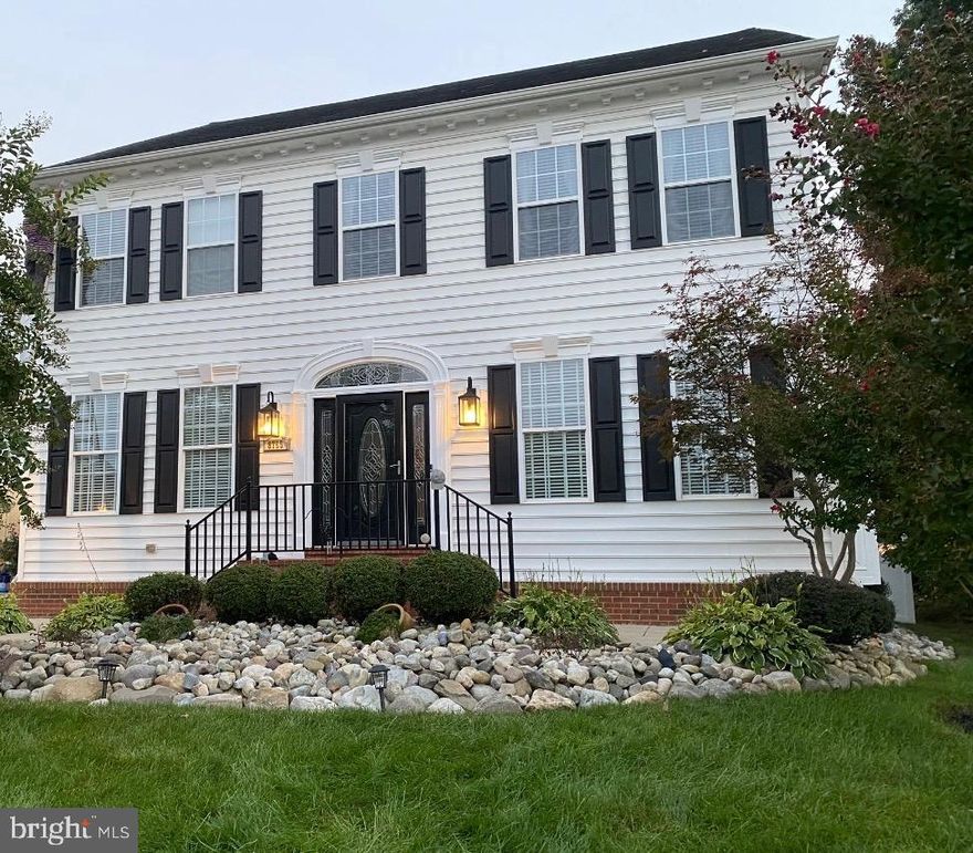 Thoughtful details and elevated finishes make this home stand out from the rest. This 4-bedroom 4.5 bath home welcomes you with a grand staircase entry, dedicated office, real hardwood flooring, up-lit crown molding, soaring ceilings, and a chef’s kitchen designed to impress. Showcasing granite countertops, under and upper cabinet lighting, a newly installed stainless-steel refrigerator, double ovens, a generous island, and seamless flow into the sunroom and expansive family, the space is ideal for refined living. 

Upstairs, the luxurious primary suite is a true retreat, offering his-and-her walk-in closets, a serene sitting area, and a spa-like bath with soaking tub and dual vanities. An expansive second suite enjoys its own dedicated full bath, charming dormer windows, and dual closets. Two additional bedrooms, another full bath, and an ideally located laundry room complete the top level. The finished lower level extends the home’s 5000+ square feet of living space with a spacious recreation room, full bath, utility area with built in shelving, a freestanding shampoo bowl for your home business, and the show-stopping custom mirrored exercise room/dance studio. 

Outside, enjoy resort-style living with a large Trex deck, a fully fenced yard, storage shed, and two beautifully hardscaped patio areas with firepit, that overlook a protected wooded area.  The two-car garage with built-in storage shelving, lush landscaping, and lawn irrigation system, this property delivers the polished look and feel of a model home. Tucked away in the highly sought-after Brentwood Community, this meticulously maintained home is conveniently located near shopping, dining, schools, Andrews Air Force Base, and major commuter routes.