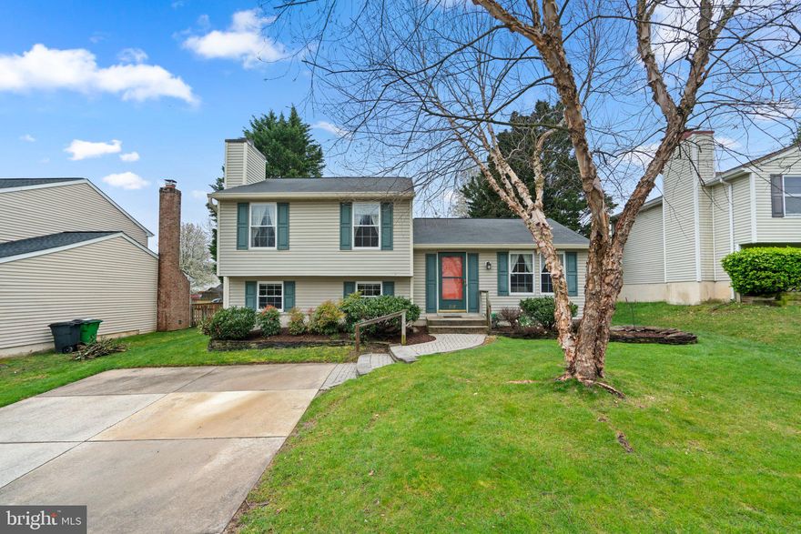 Must see 4 level single family detached home lovingly maintained and updated by the seller over the last 34 years! A tremendous value at a town home price. Endless upgrades include: new HVAC w/gas furnace (2022); new water heater (2019); new roof w/transferable warranty (2016); new gutters (2021); replacement windows and sliding glass door: living and dining areas w/tall vaulted ceilings; updated kitchen w/replaced cabinets and replaced appliances; primary bedroom w/walk-in closet, which could be converted to a private en suite full bathroom; updated upper full bathroom; finished lower level features a family room w/wood burning fireplace, 4th bedroom and 2nd full bathroom; basement w/future finishing possibilities; fenced in rear yard w/brick paver patio; expansive 2-car parking pad; save money with NO HOA fees; walking distance to middle school and zoned for sought after Howard County schools. Hurry to this tremendous value!