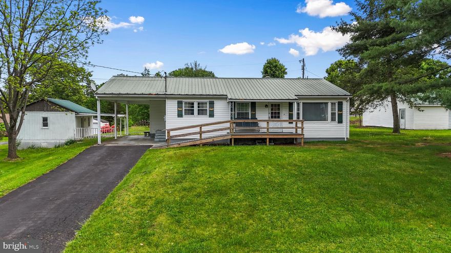 Welcome to the "Wild and Wonderful!" Nestled on a quiet WV back road sits this wonderfully maintained 3 bed / 2 bath rancher on a full unfinished basement.  With a large front and rear yard this home features space both inside and out.  The small shed/workshop on the property is an excellent feature for storage or hobby-making.  Come check this one out!