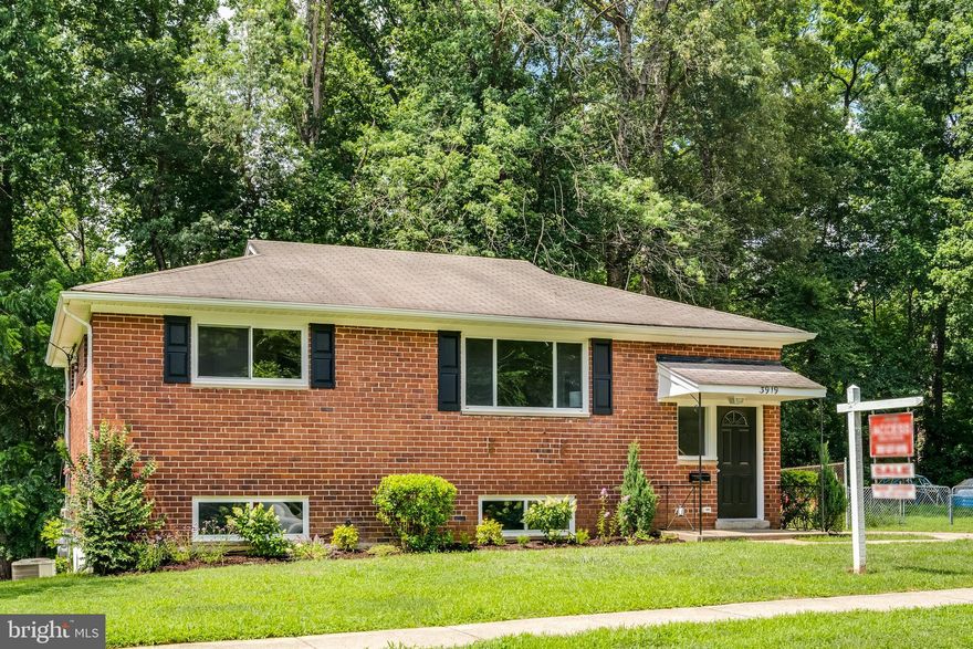 Stunningly Renovated Home Backing to Over 100 Acres of Parkland

OPEN SUNDAY (JULY 20) 1 TO 3 PM. 

This beautifully updated home features a brand-new kitchen, two brand new bathrooms, and direct access to over 100 acres of scenic public parkland. Located just steps from the paved Matthew Henson Trail—a four-mile path that connects to the Rock Creek Trail and leads directly to downtown Washington, D.C.—this home offers the perfect balance of nature and convenience.

Inside, you'll find thoughtful upgrades throughout, including a brand new kitchen, two new bathrooms, new water lines, new electrical switches and outlets, all-new lighting fixtures, refinished hardwood floors on the main level, and brand-new wall-to-wall carpet on the lower level.

The main level includes three spacious bedrooms, a brand new bathroom, a bright and open living room with recessed lighting and a large picture window, and an adjacent dining area ideal for entertaining.

The stunning kitchen is equipped with new white shaker cabinets, white quartz countertops, under cabinet lighting, stainless steel appliances (including a gas range), new ceramic tile flooring, and a new rear exterior door that leads to the backyard and patio.

The light-filled lower level offers a generously sized family room, a fourth bedroom with two closets, a brand-new full bathroom, and a separate laundry and storage area. A private rear entrance opens to an expansive rear patio—perfect for outdoor gatherings.

Backing directly to protected state parkland with paved trail access to Rock Creek Park, this home provides rare access to nature right from your backyard.

Additional highlights include a two-car driveway, a new retaining wall in the backyard, newly cleaned air ducts and a professionally maintained roof.

Ideally situated just minutes from shopping, schools, and major commuter routes, this home offers modern upgrades in a peaceful, park-like setting.