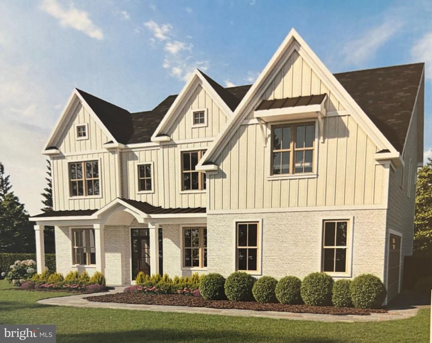 New Construction by Award Winning Foxlane Custom Homes. The Chapel Hill Modern Farmhouse model offers beautiful, carefully selected finishes in a functional and welcoming layout. The first floor has an open plan kitchen with a walk-in pantry, mudroom, bar area, powder room, informal dining room and family room. There's also a flex/office space and a formal dining room. Upstairs are an immaculate primary suite, three large secondary bedrooms and two additional full bathrooms. The basement has 1300 sf. of finished space and an additional powder room. Gorgeous white oak wide plank floors can be found throughout the home, creating continuity and a neutral palette for you to make the home your own.