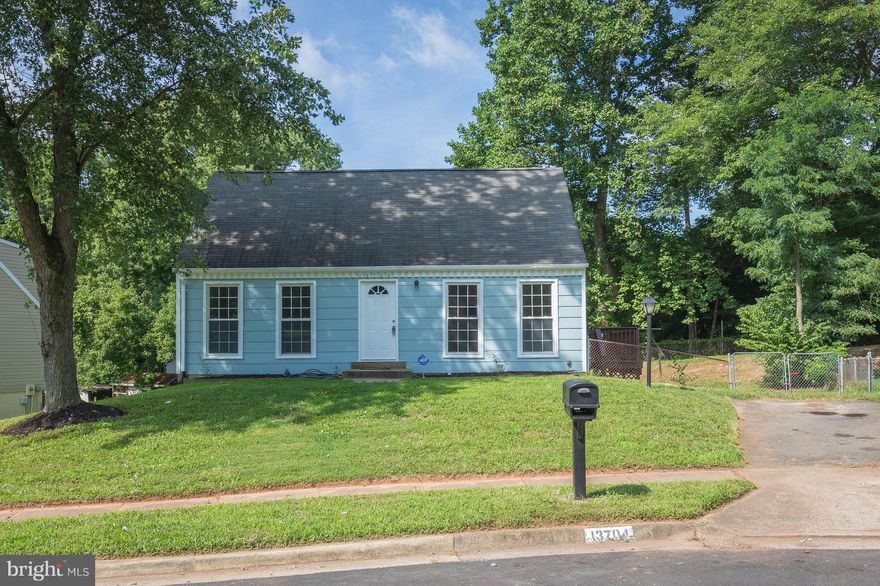 New LowerPrice! Complete Renovation *Corner lot in quiet cul de sac. 5 Bedrooms & 3 Full Bathrooms *Full Bathroom on each Level *More than half an acre, private lot *Ready to Move in *Granite, Ceramic Tiles, Recess Lighting, '42 Kitchen Cabinets, Stainless Steel Appliances *Renovated Bathrooms *New Wood Floors throughout *Minutes from Public Transportation, New Sheetz, Restaurants, Shopping, Rec Center, Water Park, & more.