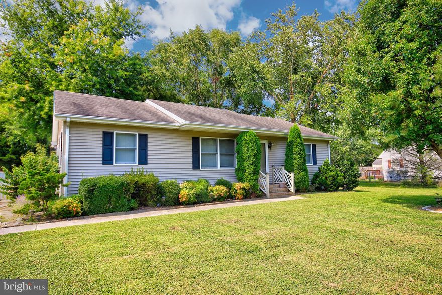 Looking for that little place out of city limits but close to city amenities to call home?  Look no further than this charming 3 bedroom / 2 bathroom home located in Salisbury, MD.  This house features a cathedral ceiling in the living room, galley style kitchen with an open concept, split floor plan, hardwood flooring, walk-in closet, oversized rear enclosed porch, fenced and spacious backyard, and 2 storage sheds.  NO CITY TAXES and the septic was preinspected prior to listing.  This house is ready for its next owner.  Check it out today by scheduling your private tour or inquire about the 360 degree virtual tour!