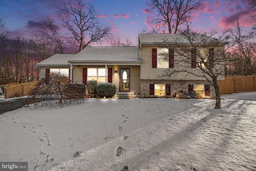 Welcome to this warm and inviting 3-bedroom, 2-bath split-level home, built in 2001 and proudly owned by the original owner, located in the desirable Pheasant Ridge development. From the moment you enter, you’ll feel right at home with a comfortable layout and welcoming living spaces filled with natural light. The updated kitchen features modern finishes and ample cabinet space, perfect for everyday living and entertaining. Major mechanical updates include a new HVAC system installed in 2023, offering peace of mind for years to come. Enjoy the convenience of being within walking distance to downtown Dillsburg while still feeling tucked away at home. Spend your evenings relaxing on the large back deck, where you can unwind and watch deer wander into the backyard, all while enjoying the privacy of the newer PVC fencing. Conveniently located near shopping, dining, and major routes, this home offers the perfect blend of comfort, charm, and lifestyle. Schedule your private showing today!