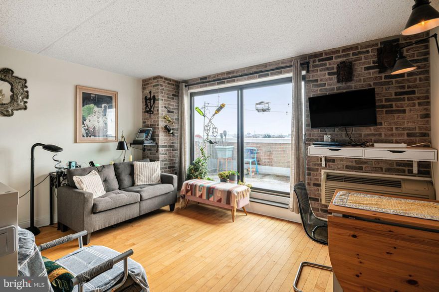 AVAILABLE IMMEDIATELY: Welcome to Abbotts Square, where modern comfort meets historic charm in the heart of Society Hill! This 1-bedroom, 1-bathroom condo offers the perfect blend of style and convenience, with a bright and inviting living space that exudes character. An eye-catching architectural brick wall adds warmth, while a sliding glass door floods the room with natural light and leads to an extra-large private terrace. From here, take in breathtaking panoramic views of the Delaware River, the bridge, and the South Philly skyline. Whether you’re enjoying morning coffee, evening cocktails, or watching the stadium fireworks, this terrace is truly an urban oasis. The kitchen is designed for both function and style, featuring granite countertops, a large island, and ample cabinetry—perfect for entertaining. The spacious bedroom boasts hardwood floors, while the bathroom offers both elegance and convenience with a bathtub/shower combo and a stacked washer & dryer. Located in the heart of Headhouse Square, you’ll have some of Philadelphia’s best amenities at your doorstep. Enjoy top-tier dining at spots like Pizzeria Stella, explore the eclectic shopping and nightlife along South Street, and stock up on fresh produce and locally prepared foods at the year-round Headhouse Farmers Market every Sunday. You’re also just minutes from Penn’s Landing, the Delaware River Trail for scenic waterfront walks, and the lively Spruce Street Harbor Park. For added convenience, secure underground parking is available beneath the building—an incredible bonus in this sought-after neighborhood. City living doesn’t get better than this—schedule your showing today!