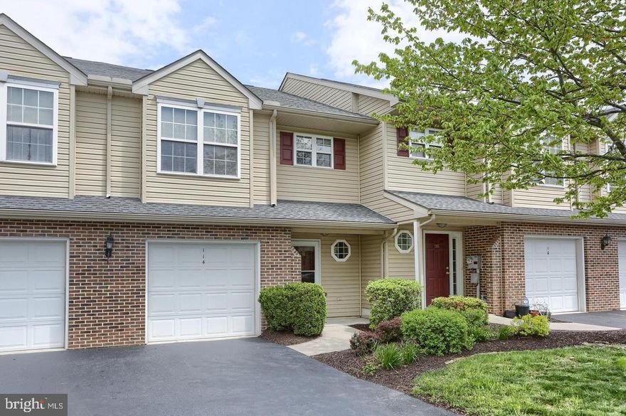 Looking for your next home or a smart addition to your real estate portfolio? Welcome to 114 Cardinal Lane, a well-maintained 3-bedroom, 2.5-bath interior townhome in the highly sought-after community of The Reserve of Hershey. Conveniently located just minutes from downtown Hershey, the Hershey Medical Center, and major highways, this home offers both comfort and accessibility!

Freshly prepared for the market, the entire home has been professionally cleaned and newly painted, creating a move-in-ready experience. Inside, you’ll find a traditional layout enhanced by beautiful bamboo flooring throughout the main level and abundant natural light.

Upstairs, the spacious primary suite features an ensuite bathroom and a walk-in closet, while the second-floor laundry adds everyday convenience. Additional updates in recent years include a new roof, gas hot water heater, resealed driveway, and upgraded kitchen appliances, including a range/oven and built-in microwave.

Don’t miss your chance to make this home yours—schedule a showing today before it’s gone!