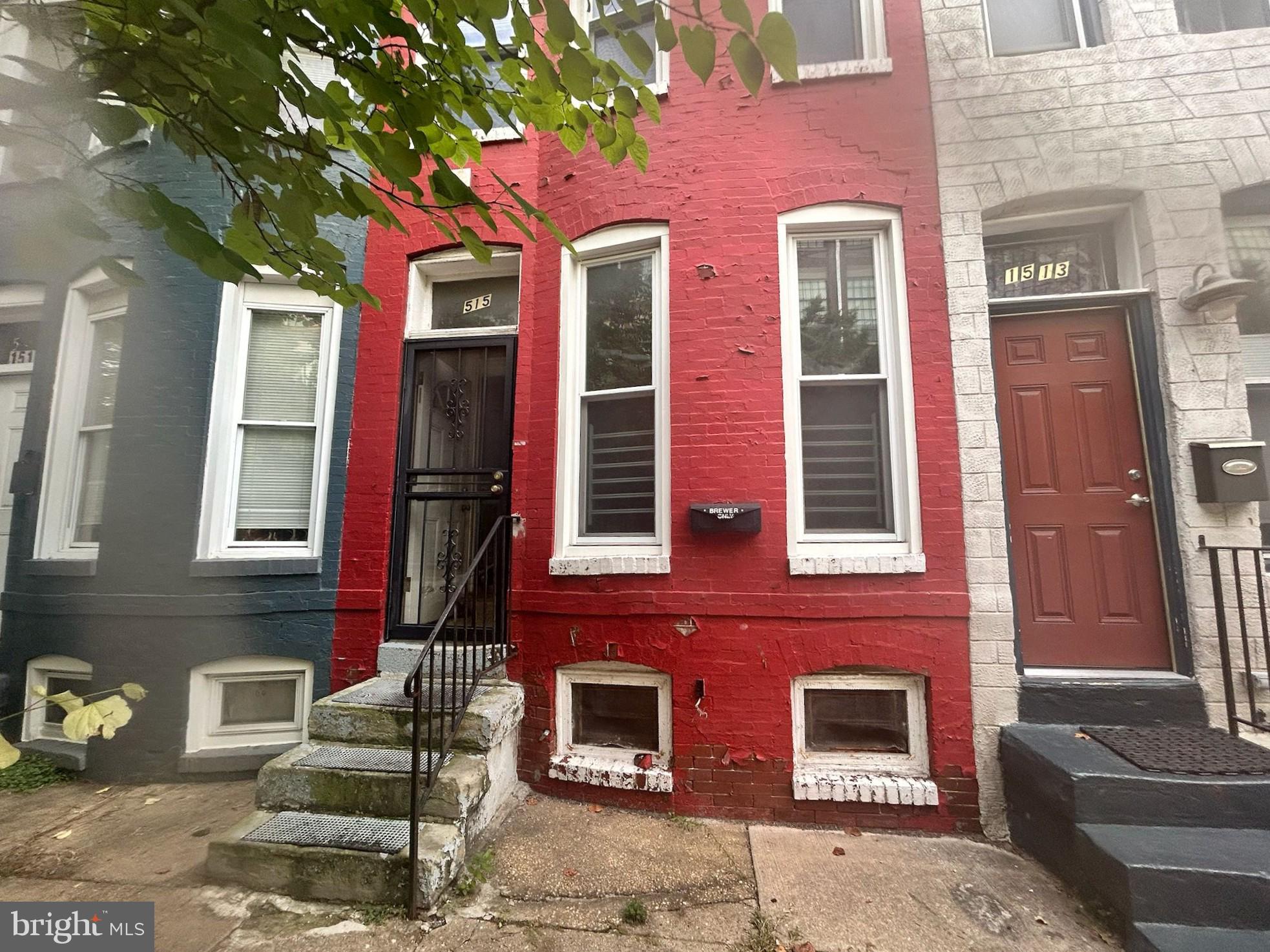 Urban charm meets opportunity!
Unlock the potential in one of Baltimore’s hottest neighborhoods! This home is full of urban charm and ready for your vision – bring creativity and make it yours. Prime location, energy, and opportunity await. Sold as-is!