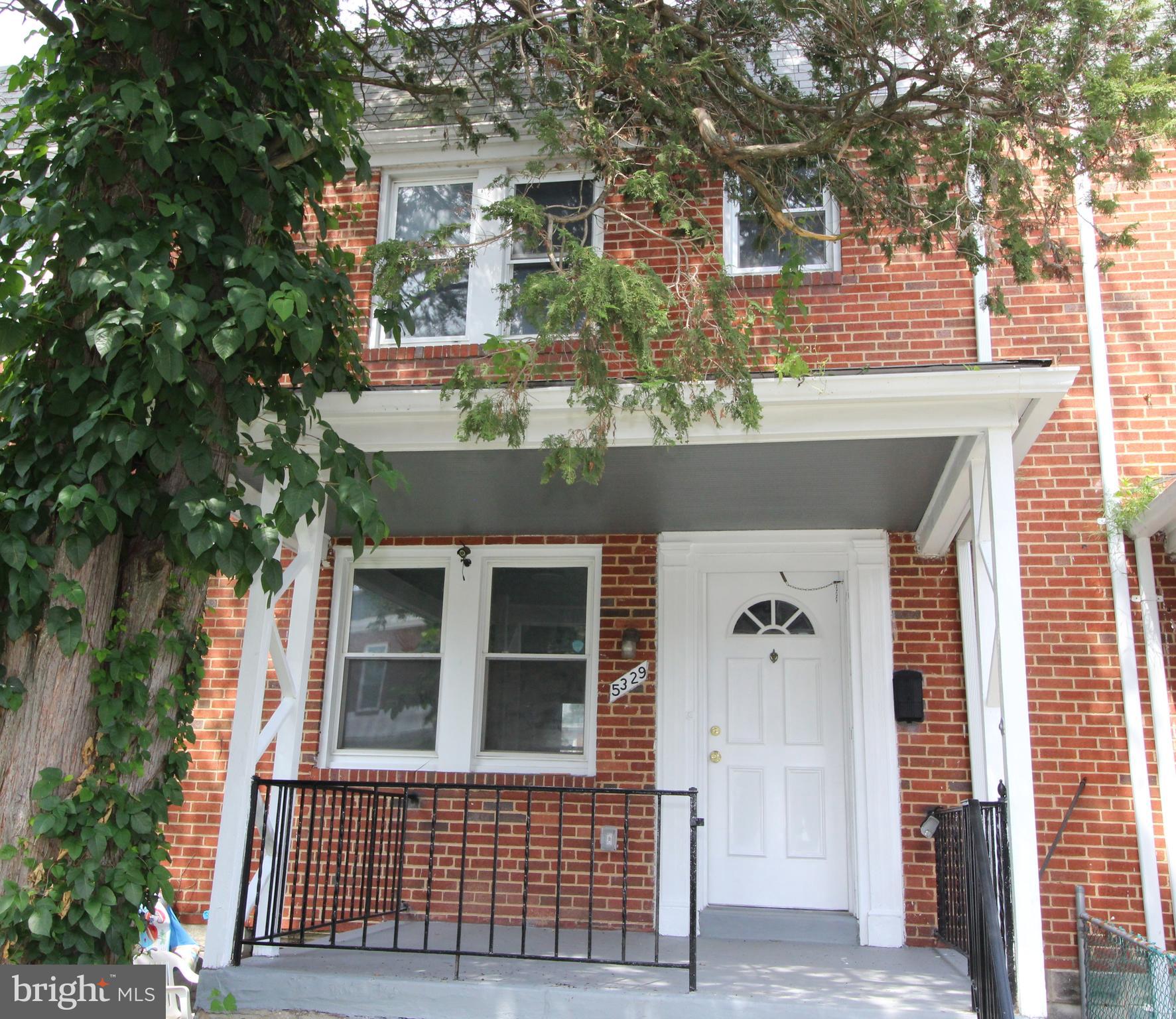 Newly renovated 3 BD, 1 BA Townhouse. Kitchen New White Cabinets, Granite tops, Stainless Steel appliances and luxury tile flooring. Freshly painted.. Formal Living Room and Dining Room
with refinished hardwood flooring. New Vanity in hall BA. New Carpet in all three Bedrooms and Hall/Stairs.
Partially finished basement with new luxury tile flooring and outside entrance. New Central Air Conditioning. New Roof 2024.Newly Installed 100 Amp Service Upgrade. Off Street Parking available in rear of home-unpaved. Property Sold "AS IS".