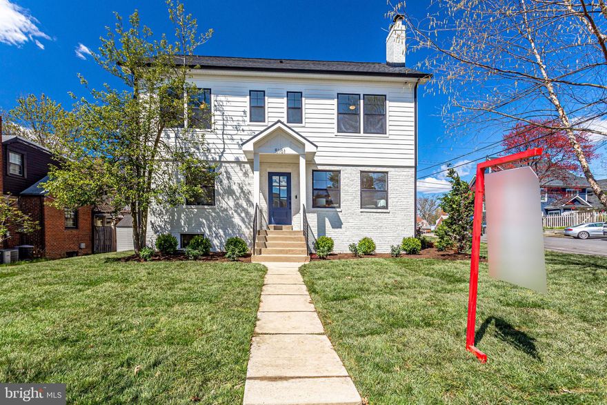 Vacant, clean & ready to go! Tour the home at your convenience with the 3D tour and HD pics. Completed March 2020, this whole house renovation and addition are stunning! 3,500 square feet of living space feels like new construction yet retains the charm of a classic colonial. The upgrades and modern touches are felt throughout this 6 bedroom/5 full bath home. All the modern electronics have been included, such as, security cameras controlled by table, Surround Sound, Keyless entry, Ring doorbell, Nest thermostats, garage door with automatic opener and electric car charging station! As you enter through the new portico, you'll love the  bright light shining from the oversized windows and sight lines throughout the first floor.  The MAIN level has an open concept and includes hardwood floors, recessed lighting, surround sound, 5th bedroom or office, full bath, sitting area with wood burning fireplace (plumbed for gas), dream kitchen (SS appliances, 48" range, wine fridge, quartz counters, pantry, soft-close custom cabinets, oversized island), espresso bar, dining room and living room... basically every-single-thing you are looking for in new construction! Off the main level, this home boasts both a screened-in porch and stone patio, perfect for year-round entertaining. The UPPER LEVEL has an incredible master-suite with his/her closets, over-sized windows and a spa-inspired bathroom. It will be hard to pull yourself out of bed in this beautiful room, but when you remember the espresso bar downstairs, you'll be ready to start your day! 3 additional bedrooms, 2 full baths, full size laundry with mudroom sink round out this level. The LOWER level has an abundance of space for movie and game nights in addition to a 6th bedroom, full bath and beverage area with custom cabinets and wine fridge. Even the utility room will impress you with brand new HVAC, hot water heater and electronics. Other NEW ITEMS: Roof, siding, windows, 2 electrical panels, 2 HVAC units, floored attic (perfect for additional storage), water line to the street, plumbing throughout the house, fence, sod and gorgeous landscaping. In addition to all the bells and whistles in this home, the location is perfect! Lee Harrison shops are right around the corner and 66/East Falls Church Metro is less than 2 miles. Schools = Discovery, Williamsburg & Yorktown.