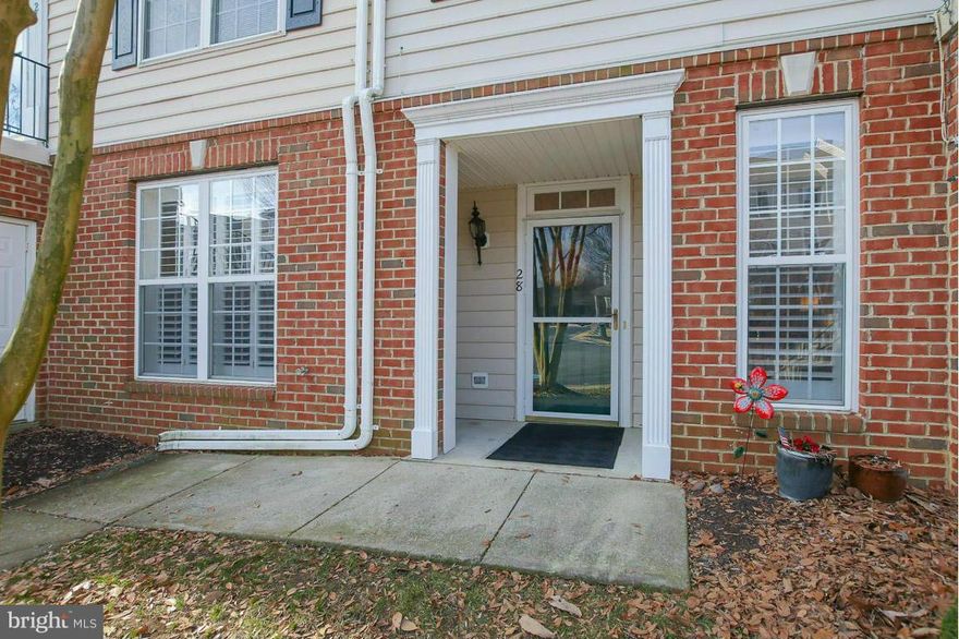 Beautiful patio level condo in pristine condition maintained & upgraded by original owners. Open floor plan with engineered hardwood flooring throughout and plantation shutters in every room. Kitchen w/double ovens & breakfast bar. Wonderful deck backing to woods for summer evenings & relaxing outdoors. Two large bedrooms and bathrooms, separate laundry room and plenty of storage. Easy to show!