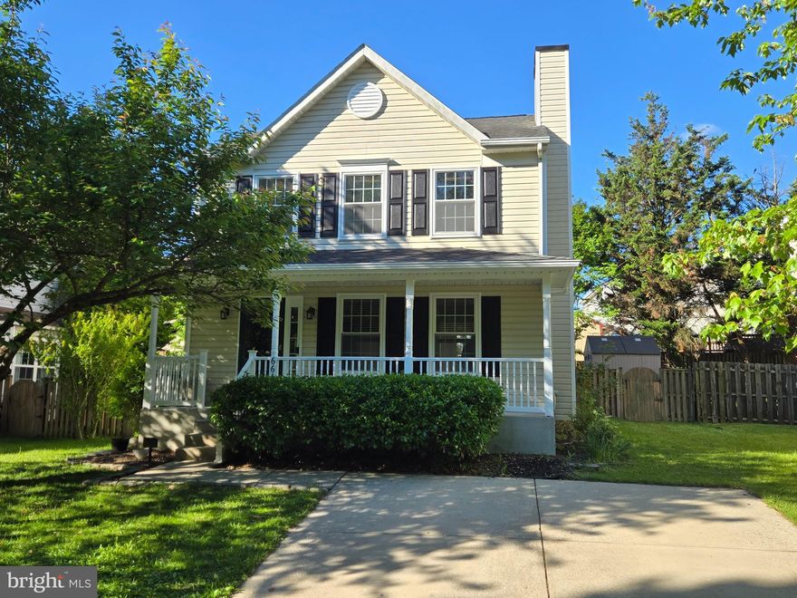 Welcome to 6649 Huntshire Dr, Elkridge, MD – a charming detached single-family home that offers 2,064 square feet of thoughtfully designed living space. This delightful property features 3 spacious bedrooms, 2.5 bathrooms, and a warm, inviting atmosphere.

Step inside to discover the seamless blend of comfort and style. The main level showcases gleaming hardwood floors and recessed lighting, with large dual-pane windows that allow natural light to pour in. The living room offers a cozy fireplace, perfect for relaxing evenings, while the formal dining room provides an ideal space for hosting gatherings. The open kitchen is a chef’s dream, complete with granite counters, stainless steel appliances, an electric stove, and a pantry for ample storage.

Upstairs, enjoy the serenity of carpeted bedrooms and an elegant master suite featuring a vaulted ceiling. Downstairs, the full basement offers versatile space for storage or recreation. 

Outdoor living is a breeze with a fully fenced yard featuring a patio, rain gutters, and a welcoming porch to enjoy peaceful mornings. A barbecue area and storage shed add functionality, while a smart camera provides security and peace of mind.

Additional highlights include central air conditioning with forced-air gas heat (2022), and a washer/dryer for convenience. Don’t miss this excellent opportunity to own a charming, well-maintained home with modern features in an unbeatable location! Schedule your showing today and make 6649 Huntshire Dr your own.