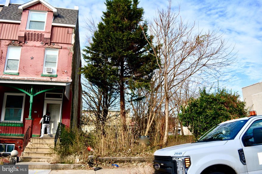 Large and deep Buildable Lot in Up and Coming Area ripe for development. New construction throughout neighborhood and more on the way. Three other lots on this block sold recently. Convenient to Zoo, 76 and all West Philadelphia has to offer.Come get it before it's gone.