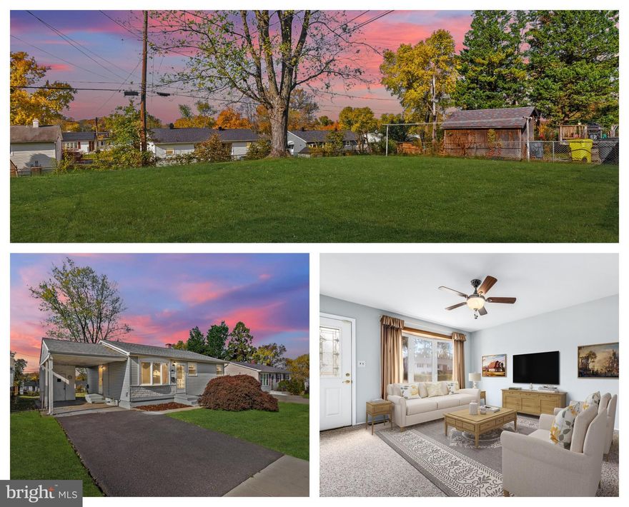 There is never a wrong time to buy the right home. Come see for yourself this charming Home located in sought-after Maryland City. This spacious property is perfect for those seeking a unique home with plenty of character. Nestled on a great lot with a fenced yard with plenty of space for your kids or four legged furry friend to run around, this home offers privacy and space to enjoy the outdoors. This home provides a great starting point for someone who wants to make it their own. The main level boasts two bedrooms, and one full bath in addition to a spacious kitchen with an additional open dining area just in time for the holidays. The lower level is mostly finished space. Additionally you'll find a separate laundry room and plenty of storage. With this much space, there's plenty of room for everyone to spread out and relax. Don't forget about the carport and driveway! The location of this home offers the convenience of being just minutes away from shopping, schools, entertainment, and restaurants. Commuters will appreciate the easy access to Fort Meade Road, Baltimore-Washington Pkwy, and I-95 just a few miles west. Located in the desirable neighborhood of Maryland City, this is truly a place to call home!