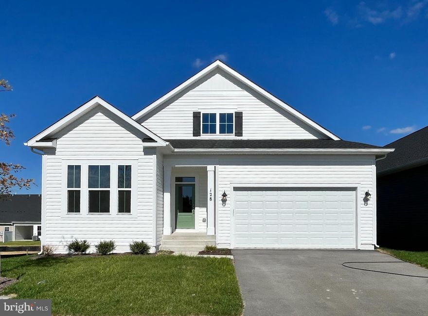 Brand New Matisse is Ready for Move In at Hiatt Pointe at Snowden Bridge, a community for those 55 or better! 
The heart of the home is an open-concept haven, seamlessly blending a gourmet kitchen, dining room, and spacious family room. The kitchen, a chef's dream, features a functional island, abundant storage, Carrrara Mist Quartz counters, burlap and flagstone stained cabinets plus a large pantry. Whether you're hosting a dinner party or enjoying a casual family meal, the adjacent dining room offers the perfect setting. 
Unwind in the luxurious primary suite, complete with a spa-like bathroom and ample closet space. Two additional bedrooms and full bathroom plus convenient laundry room off the 2-car garage complete this level. 
The upper level offers a loft, an additional bedroom and bath, and storage space. 
The walkout lower level is fully finished with rec room, 5th bedroom and full bath. 
Community will offer a gated entrance, bocce & pickleball courts, clubhouse with event room, fitness and yoga studio, outdoor kitchen with gas grill and an outdoor pool with hot tub. Snow, trash and recycling included.
Please ask about special rate financing and closing costs available!