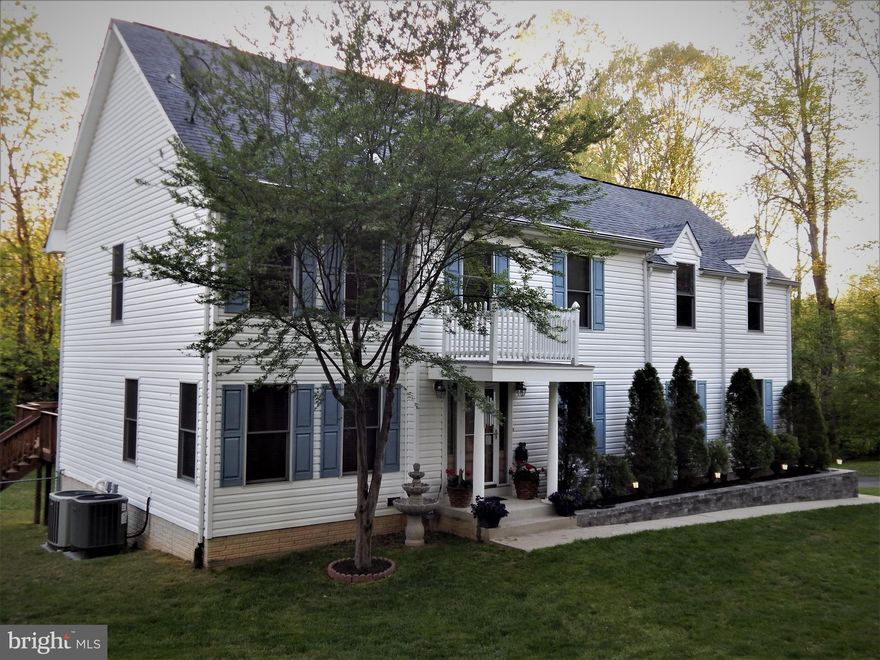 Meticulously maintained 4 bedroom, 3.5 bath, colonial in northern Calvert County.  This home features an updated kitchen with granite counter-tops, ceramic flooring, double oven, and 6-burner gas stove (all stainless steel).  Master bedroom has hardwood flooring, separate sitting area, and a new, spa-like, master bath.  Other bedrooms have been recently painted and new carpets installed (Feb 2019).  The walk-out level basement is fully finished with kitchenette, family room, game room, and full bath.  Enjoy the hot tub out the walk-out level basement, and the fenced back yard.  Nearly new washer and dryer are on the 2nd floor near the bedrooms, and the 3-car garage has great storage space.