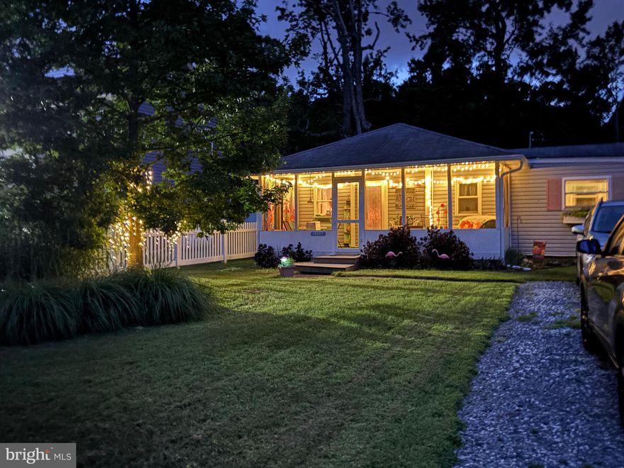 Chesapeake Bay living, coastal charm and sandy beaches are all included with this adorable cottage tucked into the highly desirable Cove Point community. 
Spacious screened-in front porch is where you can be found enjoying morning coffee, summer breezes and quiet bug free evenings.  Step inside to a bright and open concept living and dining area that flows into a fully functional kitchen and straight back to the back porch area with utility and laundry room.  Offering 2 comfortable bedrooms, one full updated bath and a flexible bonus room, this home adapts to your needs whether you need a guest space, home office or more living space.  
Plenty of parking in the driveway, perfect for having guests over to enjoy the private and breath taking Cove Point Beach which is just a short stroll away.   Enjoy fishing, swimming, sunbathing and looking for sharks teeth and other fossils right in your own community.  Level and cleared yard.  
Whether you are looking for a full time residence or a weekend/vacation retreat, this is the place for you!
This home is showing by appointment only.   Do not trespass on the property.