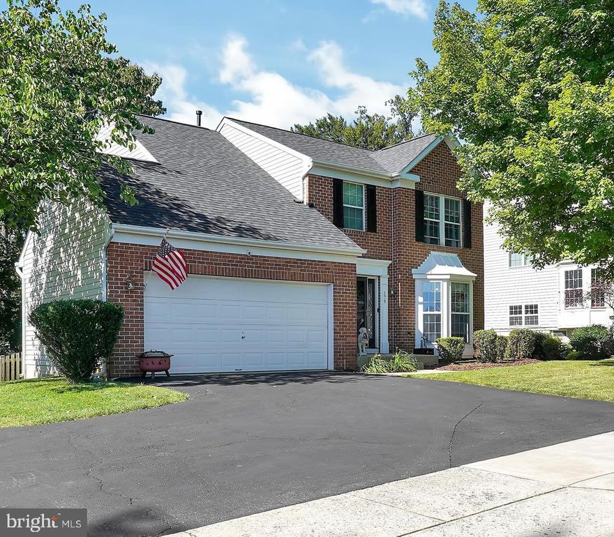 OFFER DEADLINE/HIGHEST & BEST: Multiple offers have been received. Offer submission due by 5pm, Sunday, October 4th.       WOW!! WELCOME HOME!! This one is beautiful...it won't last long! Come take a look!! Brick Front, 3 bed, 3.5 Bath Colonial, Large Fenced Yard Backs to Protected Wooded Area, Gorgeous Renovated Kitchen with Rich Dark Wood-Like Laminate Flooring, Crisp White 42" Cabinets, Slate Gray Subway Tile Backsplash, a Cook's Dreamie 6 Burner Gas Range w/ Decorative Hooded Exhaust, Beautiful Granite Counters, Large Granite Topped Island w/ Eat-In Space for Bar Stools and Contrasted 2nd Tone, Espresso Colored Cabinetry, Island Adds Extra Drawers for Storage or Pots/Pans, Has Built In Area to hold the Microwave, Dishwasher Disguised w/ White Cabinet Face,  Recessed Lighting & Sleek Pendants over the Island,  Double Door Sliders Lead to Your Deck and Large Wood Backed Yard, Kitchen Combines w/ Large Dining Room w/ the Same Rich Dark Wood-Like Laminate Flooring, XL Pantry & Coffee/Tea Station with Wine Fridge Bridges to the Dining Room, Large Bay Window in Dining Room Brings in Generous Amounts of Sunlight, Open & Bright, Stairwell at Base of Main Level, Stairs Are Partially Open w/ Rod Iron Spindles Adding a Warm Welcome Feature as One Enters via the Front Door or Garage, Main Level also Hosts a Renovated Hallway Half Bath w/ Espresso Granite Topped Vanity & Decorative  Mirror; Family Room w/ Warm Carpet and Gas Fireplace can be accessed via Hallway or Kitchen. Upper Level of Home Has 3 Large Size Bedrooms, a Master and Two additional, Large Master Bath w/ Soaking Tub, Stand up Shower & Dbl Vanity. Master Bedroom is Bright and has a Large Walk-in Closet, 2 Additional Rooms are very Spacious, Ideal for a Desk or Work Area, Perfect for Virtual Learning. Lower Level  is Partially Finished w/ a Lrg Rec Room, Laundry Room and a Full Bath WW Carpet Flooring. Unfinished Has Space for Room or Possible 4th Bedroom or it simply could be Storage or a Workshop; Back on the Main, the Two Garage is Large, Good to Keep your cars out of the cold weather, also offers extra space for Storage. NOTE: deck to be sanded and stained prior to settlement. Seller is in search of Home of Choice.