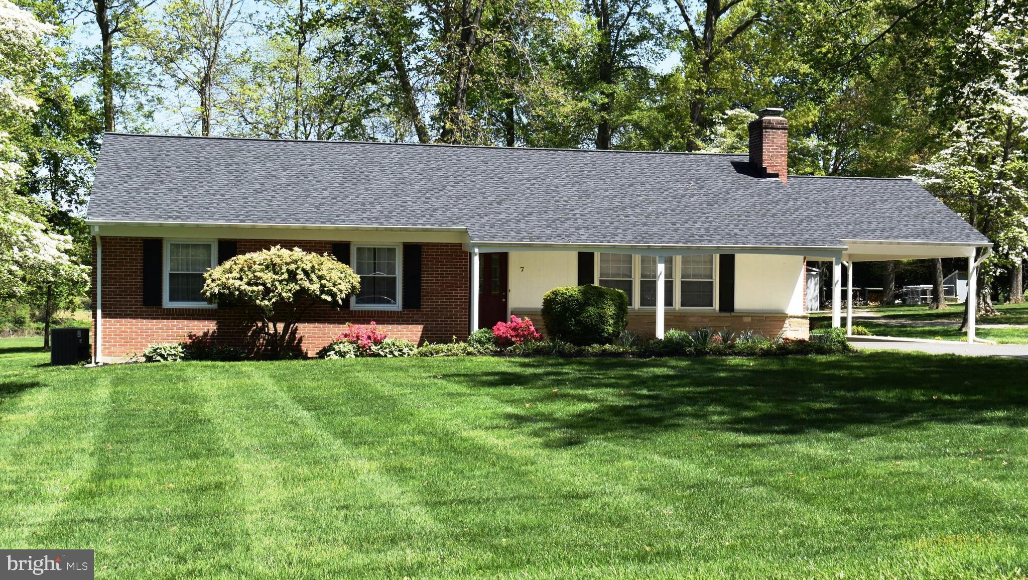 The property is being offered for Sale at Public Auction on Friday, July 11, 2025 at 12 pm by Patrick S. O'Neill, Inc., Auctioneer, in cooperation with O'Neill Enterprises Realty. The list price is one-half of the assessment value and not the anticipated sale price. $ 25,000.00 Contract Deposit required. Settlement by August 25, 2025. 1,500 sq. ft. brick rancher on nearly 1 acre with newly replaced asphalt shingle roof and vinyl insulated double hung tilt-in windows. Hardwood floors, cherry kitchen cabinets and Corian counters, brick fireplace, whole house fan. Full basement with recent waterproofing system. On-site well has a new pressure tank and existing acid neutralizer and softener system. Natural gas hotwater baseboard furnace and a 2017 gas domestic hotwater tank with a remote temperature sensor. See MLS documents for detailed brochure and auction terms.