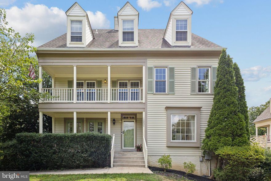 Amazing LOCATION close to everything!!  Don't miss this pond side, WATER VIEW, 4 Level End Unit Townhome with almost 2400 sq ft (2200 finished)!!  WALKING distance to 2 playgrounds, grocery stores, restaurants, shopping, Urgent Care, seasonal farmers market, summer swim club.   JUST minutes to I-95, Route 1, VRE; Lake Ridge, Occoquan.   Quick walk to Commuter Lot &  Buses. This unique home offers **4 bedrooms, 3 full and 2 half bathrooms** Wood  & tile flooring on the main level, NEW carpet on other levels. Refreshed cabinets, new stove, sink, faucet, & recessed lighting in the kitchen.  FRESH paint throughout the property. Main level affords a powder room, separate dining room, living room with a wood burning fire place.  The second level offers two generous bedrooms each with private bath.  The top level offers 2 additional bedrooms and a FULL hall bath.  The finished lower level features a rec room, half bath, laundry & storage room.  2 porches and a deck for entertaining.  **2 **parking spaces (1 assigned). Roof  10-12 years old, HVAC 2023, Water Heater 2022.  Ring Door Bell.