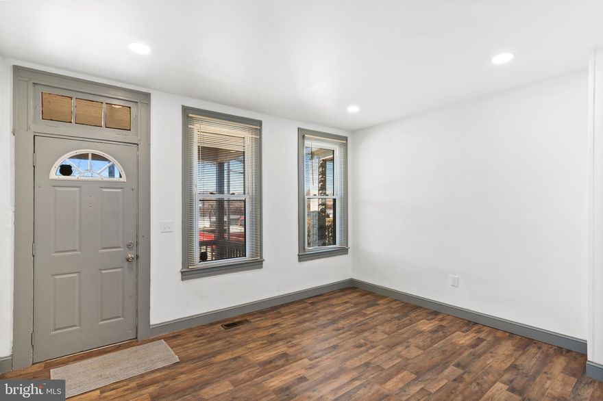 Fully Renovated from Top to Bottom. This luxury high ceilings with an open concept is centralized in the heart of Baltimore. This Cul-de-sac gem is located with walking distance to Ascension St Agnes Hospital, Giant, Aldi and Weis Markets are under 5 minutes away. Only a few minutes drive East towards M&T Bank Stadium and the Baltimore Oriole Baseball Stadium Park next to Camden Train Station. This fully renovated 3 Bedroom 1.5 Bath Sqft Total 1516 gives this home nice and cozy stay. Location Price and Condition make this home a perfect fit for a family. Food Depot less than half a mile, University of MD Medical less than .4 miles and surrounding walking distance local parks such as Caroll Park, Lowers Gwynns Falls Park, City Farm and much more. This fully renovated rental will not last long.

Income: 3x the monthly rent

Check out our Video!