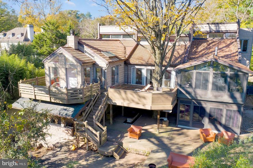 Looking for more space? This incredible Gladwyne home has plenty of it! This bright and contemporary 4 bedroom, 4 bath home boasts 6,806 Sq. Ft of living space on 1.2 acres of land.   Throughout the home you will find gorgeous fixtures and details. The Bulthaup kitchen is spacious and bright, and features Miele appliances, and above the kitchen is a cozy loft space. There is a fantastic sunroom that can be used as a breakfast room. The home has a total of five fireplaces, two gas and three wood burning.  Schonbek chandeliers, Terzani scones, stainless steel sink bowls and Hans Grohe bathroom fixtures are some of the designer details throughout the home. The primary bedroom features a Gunther Lambert closet, as well as a California closet. The home also features an Electrolux washer and dryer.   Out back, enjoy the lovely, multi-level composite decks and entertaining spaces, custom built around the gorgeous maple tree. There is a built in bar with granite counters, and a custom granite table, perfect for outdoor social gatherings. There is also a built in fire pit and BBQ area.  The best part of this home is that it sits on 1.2 acres to allow  the opportunity for more customized outdoor and entertainment space.  As a bonus, the owner is willing to provide a credit for upgrades / repairs or provide certified checks to contractors at closing, from the proceeds of the sale of the house.