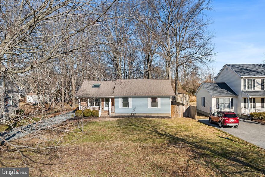 Welcome to this charming and beautifully updated rancher located in the sought-after, water-access community of Cloverfields. This thoughtfully renovated home offers three bedrooms and three full bathrooms, with tasteful updates throughout the remodeled kitchen, great room, and baths. The light-filled great room is a true centerpiece, featuring vaulted ceilings with exposed rafters and an inviting open layout that is ideal for both entertaining and everyday living. Luxury vinyl plank flooring flows seamlessly throughout the main level, enhancing the home’s cohesive and modern feel. The remodeled kitchen is well-appointed with stainless steel appliances and opens easily to the main living areas. The home also features a versatile additional living space with a full bathroom, offering excellent flexibility for a home office, guest suite, or secondary living area to suit a variety of needs. Situated on a private 0.36-acre lot, the property offers generous front and backyard space for outdoor enjoyment, along with a single-car garage providing convenient parking and storage. Additional highlights include public water and sewer, with outdoor spigots supplied by well water, and low HOA fees. Cloverfields residents enjoy exceptional community amenities, including a private beach on the Chester River, fishing pier, boat slip rentals, swimming pool, clubhouse, ball fields, and tot lot. Embrace the island lifestyle with nearby waterfront dining, marinas, boating, fishing, Matapeake and Terrapin State Parks, and the Cross Island Trail. Ideally located just minutes from the Chesapeake Bay Bridge with easy access to Baltimore and Washington, D.C., this delightful home offers charm, flexibility, and an unbeatable location. 

Mortgage savings may be available for buyers of this listing.