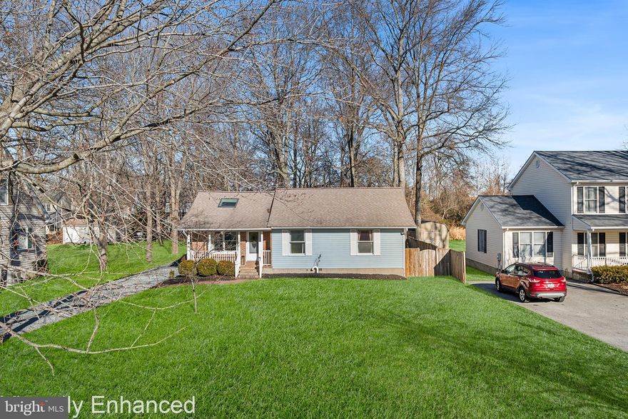 Welcome to this charming and beautifully updated rancher located in the sought-after, water-access community of Cloverfields. This thoughtfully renovated home offers three bedrooms and three full bathrooms, with tasteful updates throughout the remodeled kitchen, great room, and baths. The light-filled great room is a true centerpiece, featuring vaulted ceilings with exposed rafters and an inviting open layout that is ideal for both entertaining and everyday living. Luxury vinyl plank flooring flows seamlessly throughout the main level, enhancing the home’s cohesive and modern feel. The remodeled kitchen is well-appointed with stainless steel appliances and opens easily to the main living areas. The home also features a versatile additional living space with a full bathroom, offering excellent flexibility for a home office, guest suite, or secondary living area to suit a variety of needs. Situated on a private 0.36-acre lot, the property offers generous front and backyard space for outdoor enjoyment, along with a single-car garage providing convenient parking and storage. Additional highlights include public water and sewer, with outdoor spigots supplied by well water, and low HOA fees. Cloverfields residents enjoy exceptional community amenities, including a private beach on the Chester River, fishing pier, boat slip rentals, swimming pool, clubhouse, ball fields, and tot lot. Embrace the island lifestyle with nearby waterfront dining, marinas, boating, fishing, Matapeake and Terrapin State Parks, and the Cross Island Trail. Ideally located just minutes from the Chesapeake Bay Bridge with easy access to Baltimore and Washington, D.C., this delightful home offers charm, flexibility, and an unbeatable location. 

Mortgage savings may be available for buyers of this listing.