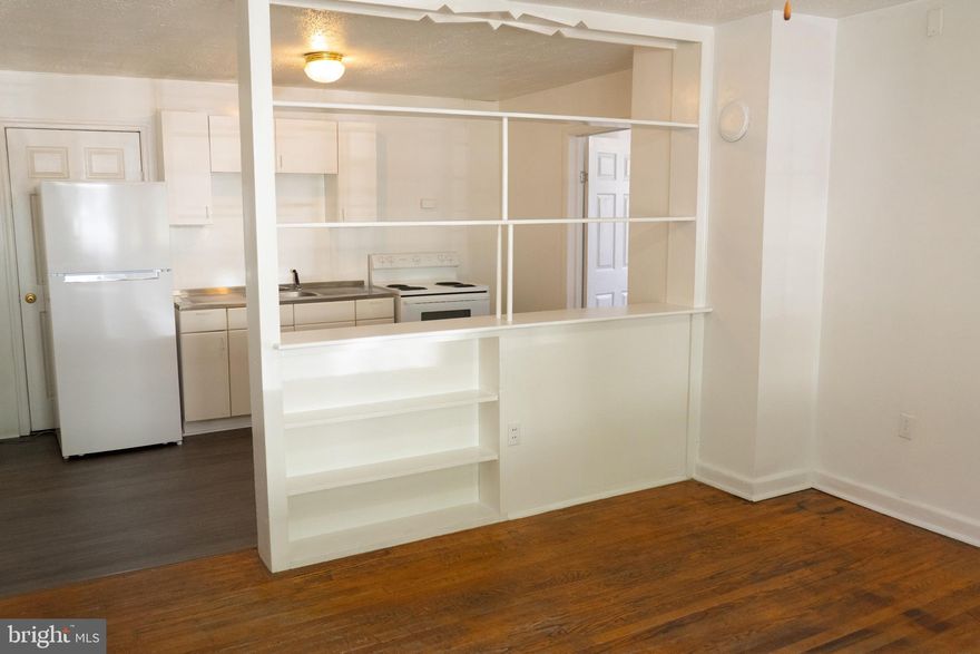 Location, location, location!  2 Bedroom 1 Bath first floor apartment with new updated bathroom and some new flooring.  Located at the north end of downtown Berkeley Springs Near Cacapon Mountain Brewery, Trail Depot and The Welcome Center.  Water,sewer & Trash included. Tenant responsible for electric.  Living room- 14 x 15, Kitchen- 9 x 14, Bedroon- 9 x 7, Storage room- 9 x 12, Bathroom- 4 x 5, Totaling 527 Sq Ft. Federal fair housing laws apply.