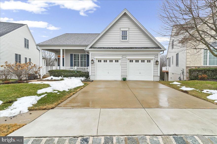 Welcome to Riviera at Concord.. Delco's premier 55+ Community!  This Home is ready for your exciting years full of Fun, Entertaining, and Time... For Traveling, For the Grandkids, and for your Friends.  Hardwood Floors to dance your life away in a Spectacular Space.  Tall Ceilings, Huge Windows and beautiful Views.  The Great Room offers Light, Space and Freedom to Enjoy.  Light Filled Eat in Kitchen is filled with Views of Trees and Sunshine.  Back Porch is perfect for morning coffee or evening cocktails.  Office or Den to keep the Workflow Going or Make a Lovely Studio for your Creativity.  Master Bedroom with Large Walkin Closet and Comfortable Tiled Bath with Soaking Tub.  Another whole Living Space in in the Lower Level with Large Finished Area and Bedroom, both with Large Sunny Windows facing South.  Walkout Patio, Full Bath and lots of Storage Space make the basement a necessity!  All in a wonderful Community with like minded neighbors and Clubhouse with Beautiful Facilities and many Activities.  Come see the FUN!  Take the Tour, and Live the Riviera Lifestyle!