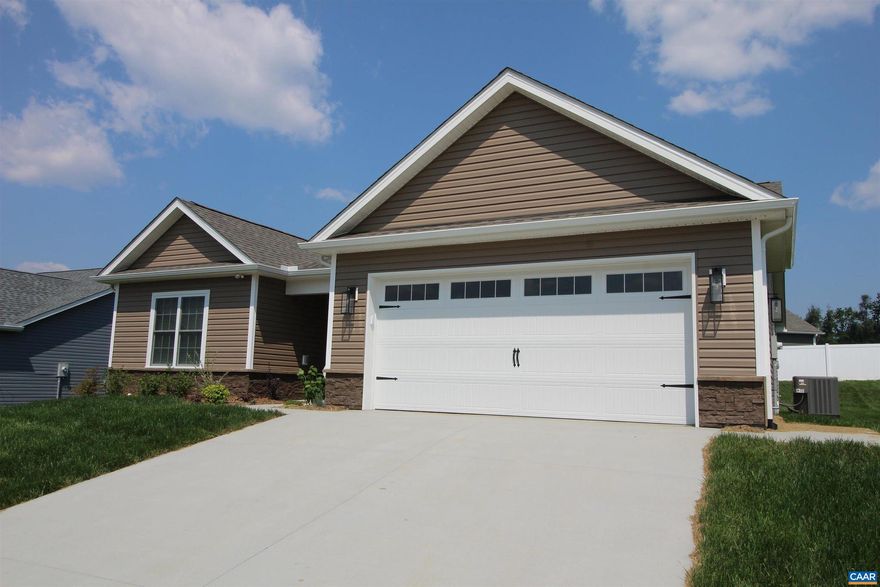 Available after February 22, 2026. Live in a nearly new home with an expansive open layout where the living, dining, and kitchen flow together beautifully. The design includes a large primary suite, a private study, and a practical utility entry with laundry. There are also two additional bedrooms and a full hall bath. Notable features include granite surfaces, a tiled kitchen backsplash, a pantry, a kitchen island with a breakfast bar, and premium stainless steel appliances. The primary bath offers a double vanity and a spacious walk-in closet, plus there's a utility basin in the laundry room. Throughout the home, you'll find elegant LVP flooring.