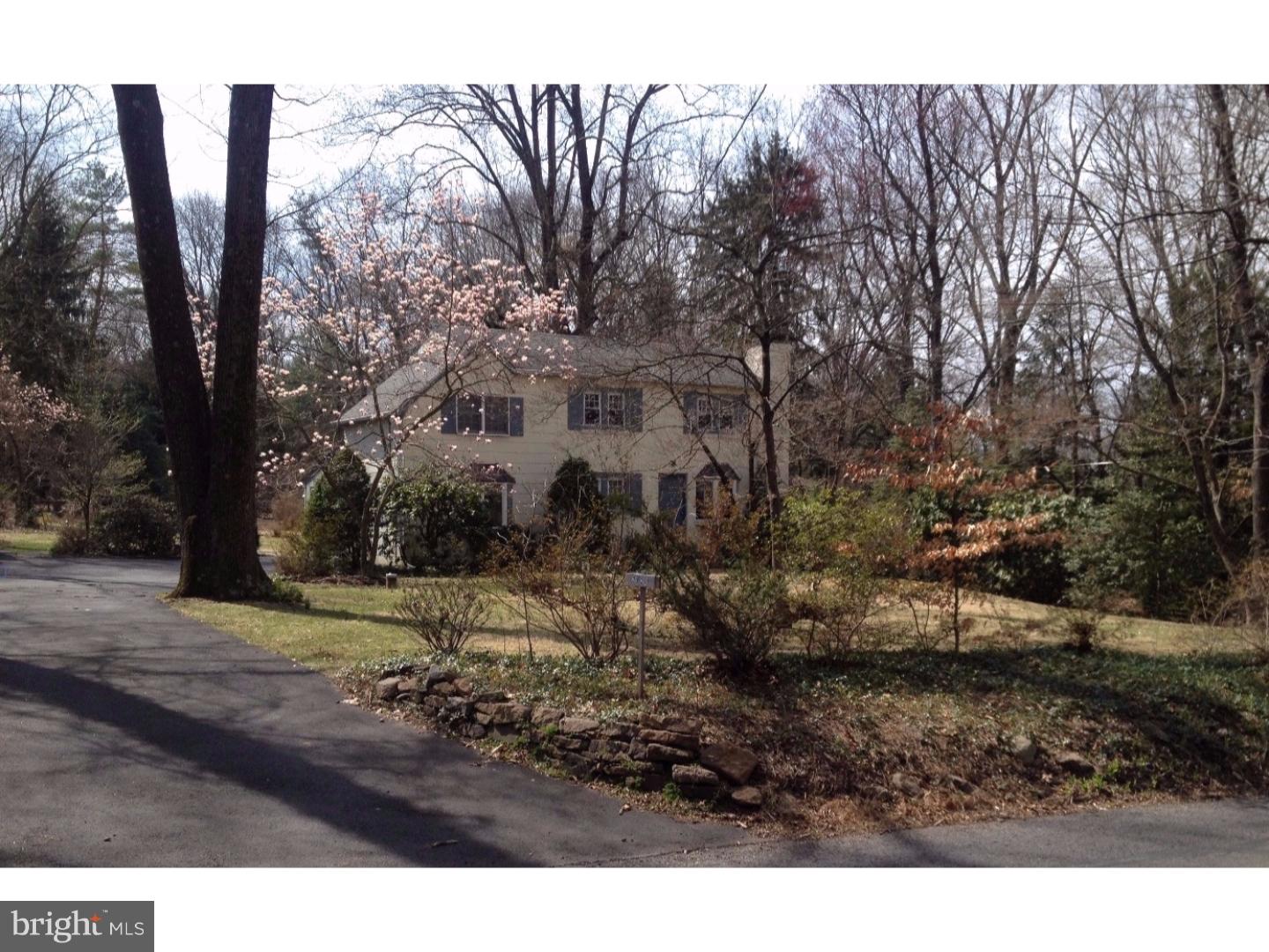 This charming two story Colonial rests on a two acre parcel in Buckingham Township amidst winding country roads and Gentlemen Farms. Steeped in history the land is rumored to be part of the Doane's Family Estate. The lot is striking with perennial gardens, ornamental trees, and a wooded park-like setting. It makes sense that these lush and fertile grounds were once an apple orchard. The house was built where the harvested apples were stored for safe keeping with the lovely thick stone walls still visible in the basement! Perfect for a wine cellar! The house is light filled and open. The first floor offers a kitchen with newer cabinets, dining room, living room with stone fireplace, powder room and sunroom. There are hardwood floors, newer windows and beautiful views out every window. The second floor offers three bedrooms and a full bathroom. There are hardwood floors, newer windows, built in cabinets and walk in closet. The walkout basement is ready to be finished with large sliding doors to allow the light to fill the space. To add interest, the exposed stone walls in the rear of the basement add character and charm. Bring your walking shoes, so that you can take full advantage of what this lot has to offer! This is a charming home. Close to town with easy access to restaurants, shops and galleries! Don't loose out on this opportunity to own a home in Buckingham for a great price, in a great location and all within the Central Bucks School System!
