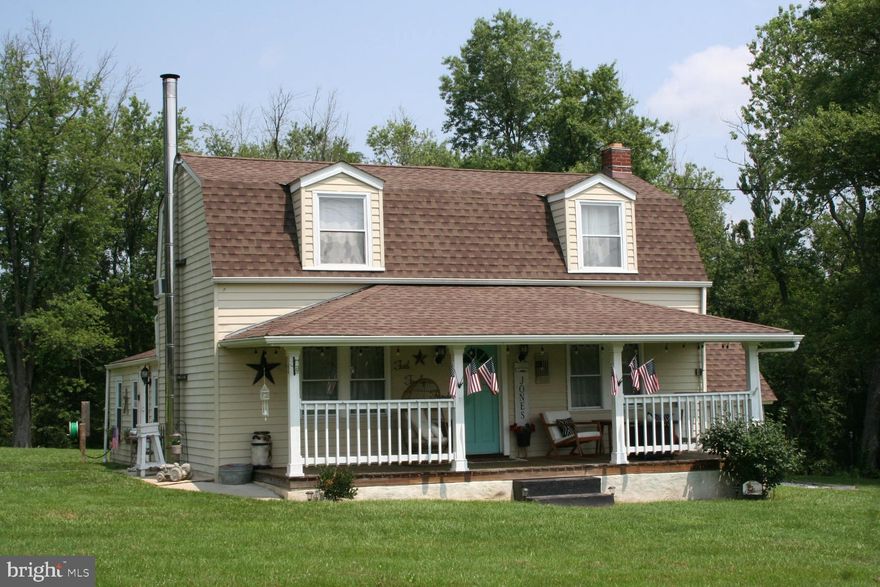 Charming and completely updated farm house with all of the modern day conveniences sitting on 3.35 acres that consists of a barn, wood shed and two other storage sheds.  The home has had many updates over the last few years including a new well, water pressure tank, agricultural sediment filter, water heater, back up generator electric panel and outlet, flooring and paint.  IMPORTANT TAX SAVINGS INFO: This home is in the Harford County Land Fill Harford County Tax Exemption program for the Real Estate Taxes.  The land fill is not visible from the property.  
 The owner only pays the State portion of the Real Estate Taxes  which are approximately $282 a year, not the $2218 as stated on the public records.
