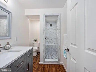 Welcome to this beautifully updated basement apartment in a quiet North Stafford neighborhood! This 1-bedroom, 1-bathroom rental features gleaming hardwood floors, a convenient kitchenette with a full-sized refrigerator, microwave, and electric kettle, plus a full-sized washer and dryer for your comfort. Every detail has been thoughtfully designed to make this space both stylish and functional.
Enjoy the privacy of your own entrance and the ease of dedicated parking in the driveway, with additional on-street parking available. All utilities are included in the rent, allowing for worry-free living from day one. The open layout provides a comfortable living area, perfect for relaxing or entertaining, while the bedroom offers a cozy retreat. Feel safe knowing the home is secured with video surveillance!
Located just off Garrisonville Road, this apartment puts you close to restaurants, shopping, commuter lots, I-95, and more. Experience modern comfort, privacy, and convenience in this move-in ready basement apartment—schedule your showing today!