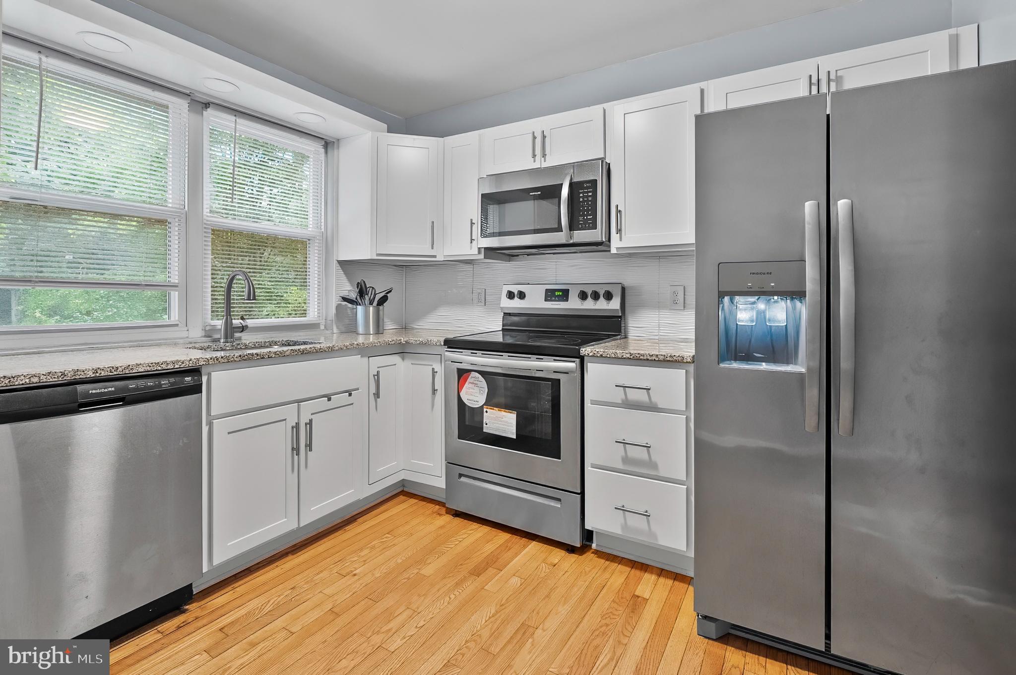 Welcome to 9355 Pan Ridge Rd, a beautifully upgraded interior townhouse nestled in a quiet, well-maintained community where exterior maintenance like lawn care and snow removal is handled for you—so you can focus on living.
From the moment you walk in, you'll notice the attention to detail and high-end finishes throughout. The main level features gleaming hardwood floors, a bright open layout, and a renovated kitchen that features soft-closing cabinetry, modern lighting, an electric stove and refrigerator with an icemaker—perfect for both everyday cooking and entertaining.
Upstairs, unwind in your spa-inspired bathroom boasting a custom walk-in shower, a separate soaking tub with its own shower—all designed to create a sense of relaxation and luxury.
Every inch of this home has been thoughtfully refreshed, including new paint, plush carpeting, and durable vinyl plank flooring throughout. The lower level features a Samsung washer and dryer set—for added peace of mind. Whether you're a first-time buyer or simply craving a home that blends comfort, convenience, and style, this one checks EVERY box!
📍 Prime location. Luxury updates. Low-maintenance living.
Get ready to fall in love with your NEW HOME—Schedule your private tour of 9355 Pan Ridge Rd today!