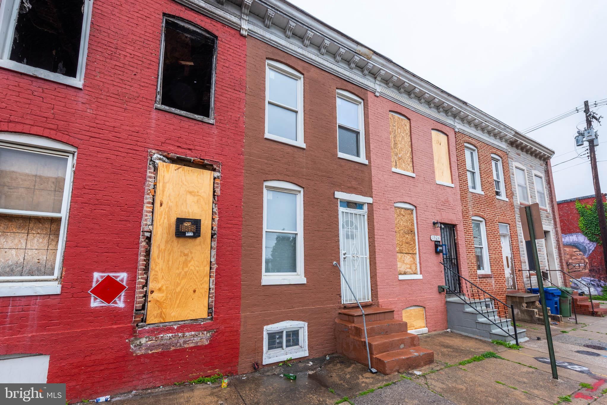 This 2 bed, 1 bath property in Baltimore City offers incredible potential for the savvy buyer. Whether you're looking to fix and flip or buy and hold as a rental, this is a solid opportunity to build long-term value. Located in an area with ongoing development and revitalization, this home is positioned for future appreciation. With the right vision and improvements, this property could generate strong cash flow or a profitable resale. Don’t miss your chance to capitalize on Baltimore’s evolving real estate market!