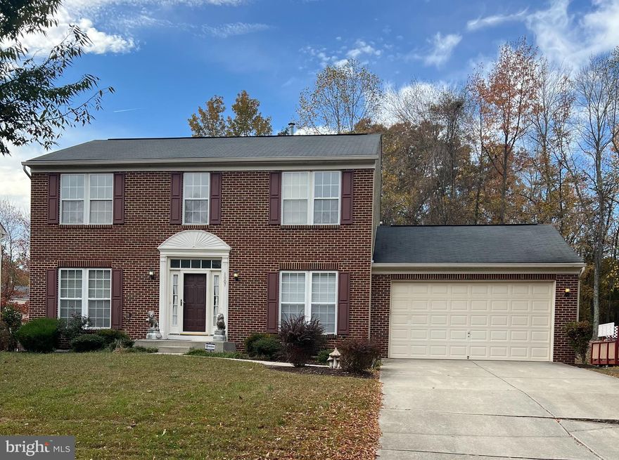 Price Reduced!! Welcome home to this beautiful brick front colonial style home is in Simmons Acres-Accokeek, MD in a desirable community off Rte. 210. This gorgeous home has 3 bedrooms, 3 full baths, 1/2 bath and 2 car garage. The upper-level features 3 bedrooms, with 2 full baths. The first bedroom is the owner’s suite with full bathroom, corner tub and great closet space. Along the hall is a second full bath adjacent to second and third large bedrooms. The foyer has hard wood floors leading to the kitchen, to the left is the living room can be used for a sitting area or office space, to the right is the dining room area great for family dinners. This gorgeous home also features a great kitchen design with family room across from the kitchen, great for hosting dinner parties or relaxing by the fireplace. The lower level is great for recreation and entertaining has a full bathroom, walk out basement to back yard or can be used as 4th bedroom. Well-kept landscaping in front yard with sprinkler system, the backyard has one shed great landscaping as well with spacious deck great for entertaining. Nearby commute to Rte. 495/295 to beltway, Washington, DC., Alexandria and Arlington, VA.  Easy access to Fort Washington Marina, National Harbor, Tangler Outlets and MGM Casino.