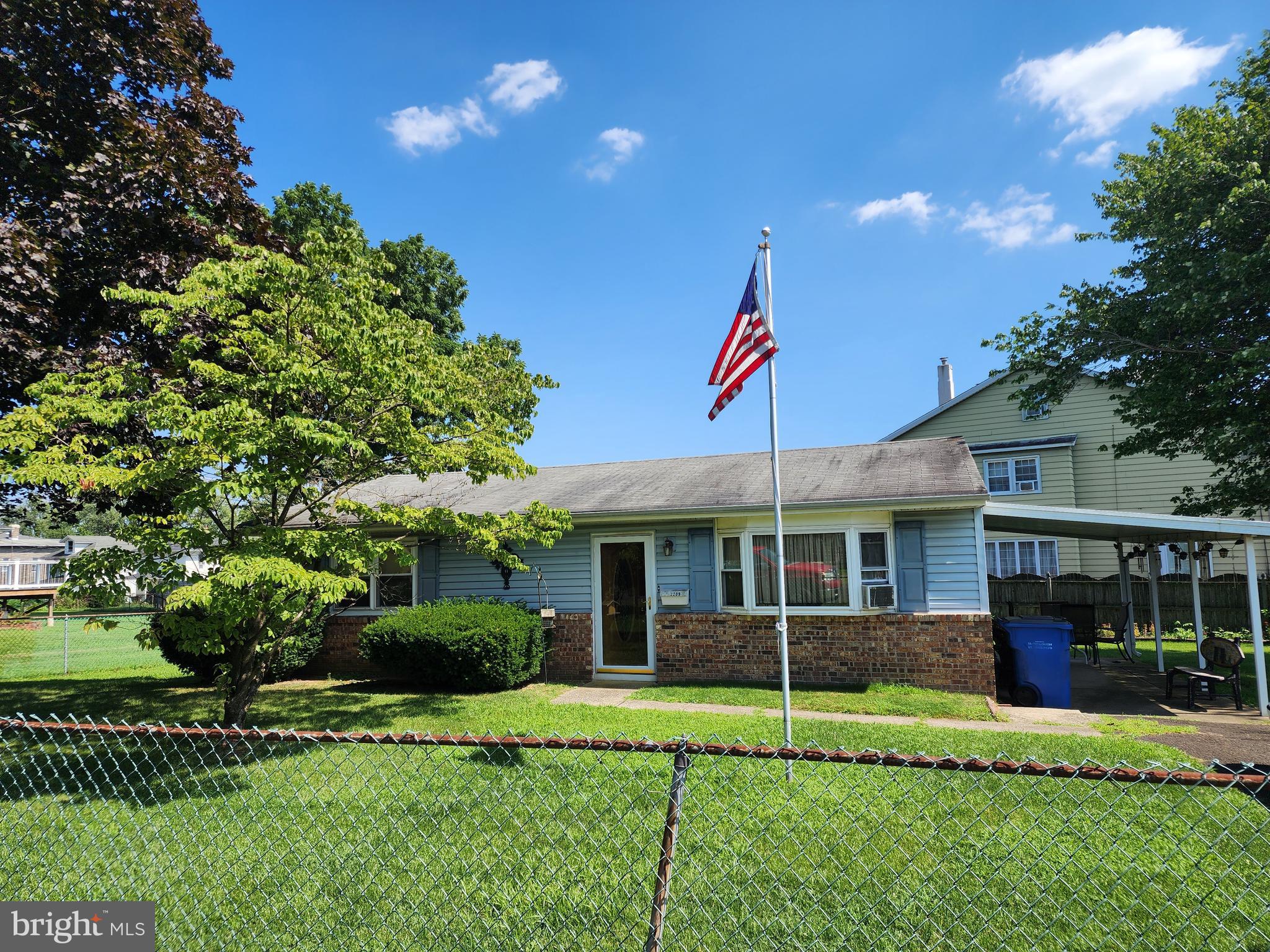 Beautiful fenced corner lot with potential but needs rehab. Property being sold in "AS IS" Condition