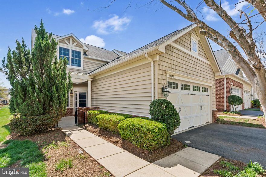 Truly Amazing Corner Townhome with Luxury Finishes and Incredible Community Amenities! Welcome to this beautifully maintained and updated corner townhome offering two fully finished levels, a private front porch, backyard patio, 2 spacious bedrooms, 2.5 bathrooms, an office area, and a rare 2-car garage. Step into the enclosed front porch and enter the main level, featuring elegant ceramic tile and wood floors throughout. The separate dining room is highlighted by a stunning chandelier, perfect for hosting. A convenient guest half bath and a full-sized laundry room with front-loading washer and dryer add to the home's functionality. The open-concept kitchen offers abundant cabinetry, a deep sink, stainless steel appliances—including a high-end refrigerator—gas cooking, a stylish backsplash, and flows seamlessly into a dramatic two-story sun-filled living/family room. This impressive space features a gas fireplace and ceiling fan, creating a warm and inviting atmosphere. The main level also includes a luxurious primary suite with tray ceilings, recessed lighting, a ceiling fan, and a walk-in closet with built-ins. The attached primary bathroom boasts double vanity sinks and a spacious shower with an additional handheld sprayer. The family room opens to a private patio with partial fencing—ideal for relaxing or entertaining outdoors.
Upstairs, you'll find new Berber carpet and wood flooring, a generously sized second bedroom, a finished storage area, a versatile office or study space, and another full bathroom featuring double vanity sinks and a soaking tub. Throughout the home, enjoy upgraded features like ceiling fans, recessed lighting, vaulted ceilings, fresh paint, double-panel doors, and more. Located in a vibrant, amenity-rich community, residents enjoy a 29,000 sq. ft. clubhouse with a state-of-the-art fitness center, aerobics studio, grand ballroom, tennis, pickleball, and bocce courts, plus indoor and outdoor swimming pools. The home is conveniently located near shopping and dining at One Loudoun and offers easy access to the Silver Line Metro. Bonus: Owner holds an active Virginia real estate license. The premium Sleep Number Flex Fit master bed (valued around $5K) conveys with the home. Don’t miss the opportunity to make this exceptional townhome your own!