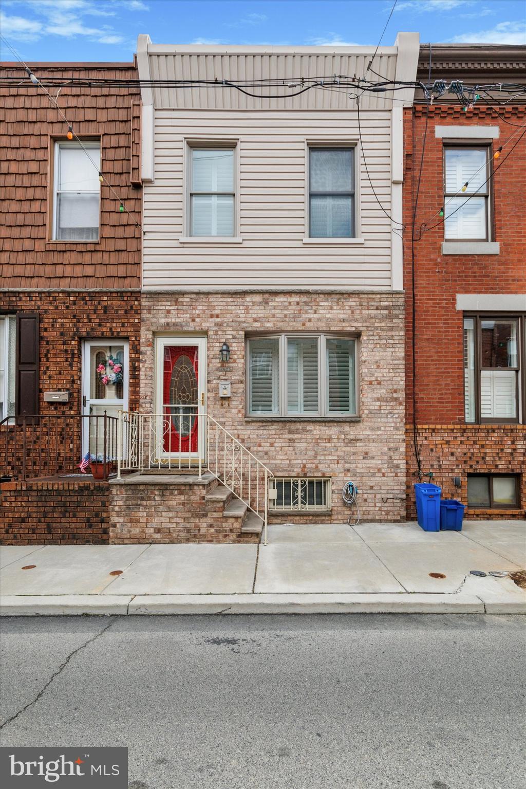 Come check out this beautiful and very unique custom renovated 1 Bedroom, 1.5 Bathroom house located on a quite side street lined with holiday lights. The first thing you'll notice is the lovely brick façade leading into the foyer entrance. The whole house has hardwood floors & recess lighting throughout including the cozy Living & Dining rooms. The Kitchen has a very functional layout and features a breakfast island, upgraded cabinets with a quartz countertop, glass tile backsplash and brushed nickel appliance package! Not to mention, located just behind the kitchen is a Pantry, Half Bathroom and access to a small cute Rear Yard. The second floor is designed as a open concept Master Suite Bedroom with tons of closets including mirrored double wall closets and an additional walk-in closet and shelving area . There is a gorgeous full Bathroom tiled from top to bottom with glass enclosures. As well the separate rear Laundry Room with additional cabinetry for storage is conveniently located on the 2nd floor which could be converted to a home office or nursery. This floor can easily be reconfigured to a 2 bedroom if desired. Other upgrades include separate Central Air and Radiator Heating systems. There are custom window treatments throughout that allow lots of natural light. Lastly the Basement is super clean with updated mechanical systems and lots of room for storage.