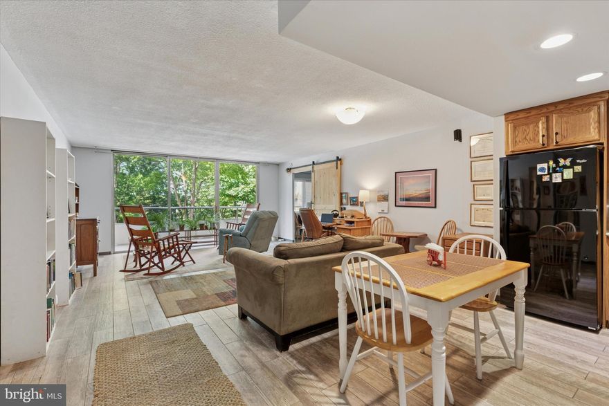 ""New Price"" and AVAILABLE IMMEDIATELY. The unit you have been waiting for is now available at 119, in the highly desirable Beaver Hill community. Welcome to easy living at its best! This updated 1 bedroom AND den condominium offers modern amenities and a prime location, perfect for anyone looking for convenience and comfort. Situated in the heart of Jenkintown, this condo is just steps away from regional rail and public transportation, making commuting a breeze. You'll love the view from the family room. The condo is within walking distance to great schools, a variety of restaurants, and numerous stores, making daily errands and dining out effortless. The condo fee includes all utilities except internet and communications, ensuring hassle-free living. For relaxation and recreation, an outdoor pool is available for additional membership. This condo offers a blend of modern living and convenience, making it an ideal home for anyone looking to enjoy the vibrant community of Jenkintown. Don’t miss out on this fantastic opportunity! Contact us today to schedule a viewing. Trader Joe's and Whole foods are minutes away from this community.

HOA fees include all utilities—AC, heat, gas, electric, water, sewer—as well as security, trash, building insurance, and lawn maintenance. The building also offers a staffed front desk seven days a week from 9AM to 7AM the next morning. Capital contribution is 2X HOA fee. There is a non-refundable $350 move in/out fee.