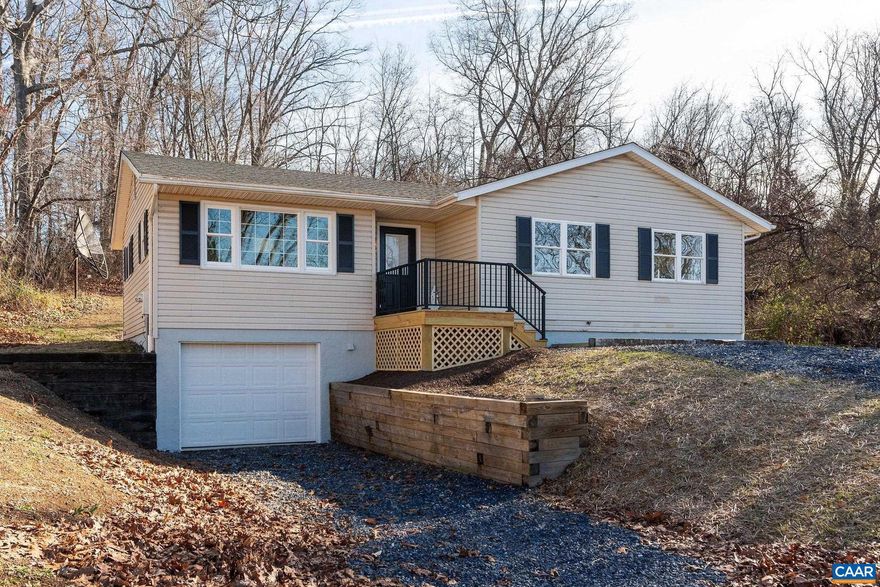 Quaint & private home on 2/3 acre centrally located in the heart of Waynesboro! This freshly updated home has two great bonuses: a brand new ROOF that comes with a 30-year transferrable warranty, as well as a full unfinished dry basement that JES just installed a new $27K+ interior drainage system including footer drain and sump pump, with new dedicated GFI circuit added to the sump with battery back up. This space could be finished to double the square footage of the home. An oversized primary bedroom with on-suite full bath, plus 2 additional main level bedrooms with a full hall bath. Brand new kitchen appliances & new granite countertops. New front picture window. New flooring, paint, and hardware throughout main level. There is a new garage door, new front entrance with new front porch.  All on a spacious lot, newly landscaped yard with AMPLE parking, tree-surrounded back yard, all on a quiet dead-end street. Contact your preferred Buyers Agent for a showing today!