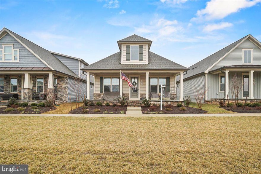 Incredible opportunity in sought-after Bloomfields! Live like you're on vacation in Frederick's most popular 55+ active adult community.  No need to wait for new construction or risk higher interest rates while waiting for your new home to be built! Lock in TODAY! ! This coveted Starlite model by NV Homes offering almost 2500 sq ft of  comfort and luxury all throughout. Just a year old! Loaded with upgrades and options, this home is TURNKEY and is in EXCELLENT condition.  Notable features include a stunning upgraded kitchen with quartz countertops, upgraded appliance package, tiled backsplash with pasta arm, large center island, custom built-in entertainment center, tray ceilings, main level owner's suite, luxury vinyl plank flooring on main level, 3 upgraded full bathrooms, finished basement with enormous rec room with high ceilings and a large bedroom and full bath.  Beautiful neutral decor and elegant window treatments throughout.  Close major commuter routes, shopping and restaurants.  Resort-like amenities! Swimming Pool,  Clubhouse, Garden  & Potting Shed, Tennis, Fitness Center, Tot Lot, Putting Green, Dog Park and so much more! An amazing lifestyle is waiting for you!