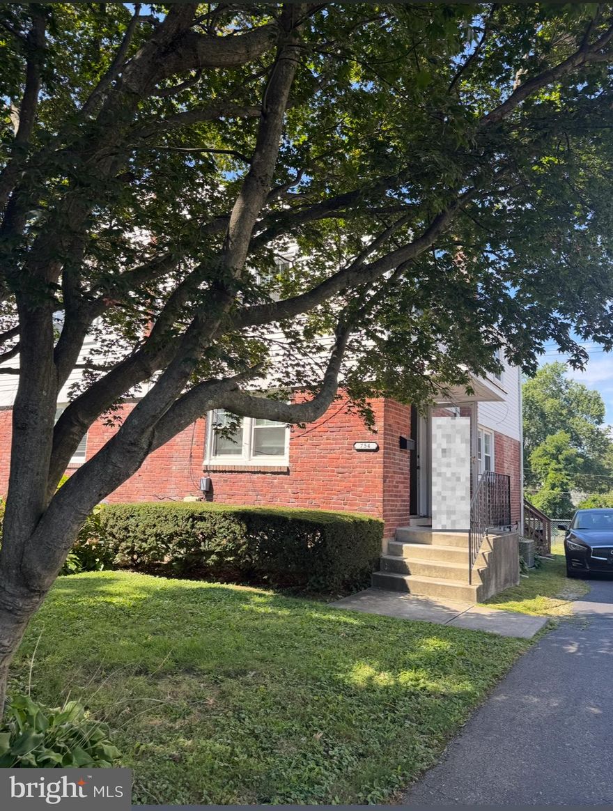 This charming 3bed 1 bath brick twin offers the perfect blend of classic character and modern comfort in one of the Main Line’s beautiful neighborhoods.
Step inside to a bright and inviting main level featuring a comfortable living room, a spacious dining area, and a well-appointed kitchen that opens to the backyard, perfect for everyday living and entertaining. Upstairs, you’ll find three nicely sized bedrooms and a full bath. The finished basement provides additional living space ideal for a home office, gym, or media room, along with a laundry area.
Enjoy the beautiful yard! Great spot for gardening, play, or relaxing outdoors. The home offers two private driveway parking spaces with additional street parking available. With central air, solid masonry construction, and 1,156 square feet of living space, this home delivers the goods.
Please note: Currently being used as a rental property, this home presents an excellent opportunity for both homeowners and investors alike. There are only a handful of photos, at this point, due to honoring the tenant's privacy. Let's schedule a tour!

Located close to Suburban Square, parks, shopping, dining, and regional rail, 754 Oak View Road offers easy access to everything Ardmore and the Main Line have to offer.

Don’t miss your chance to make this lovely Ardmore home your own!
