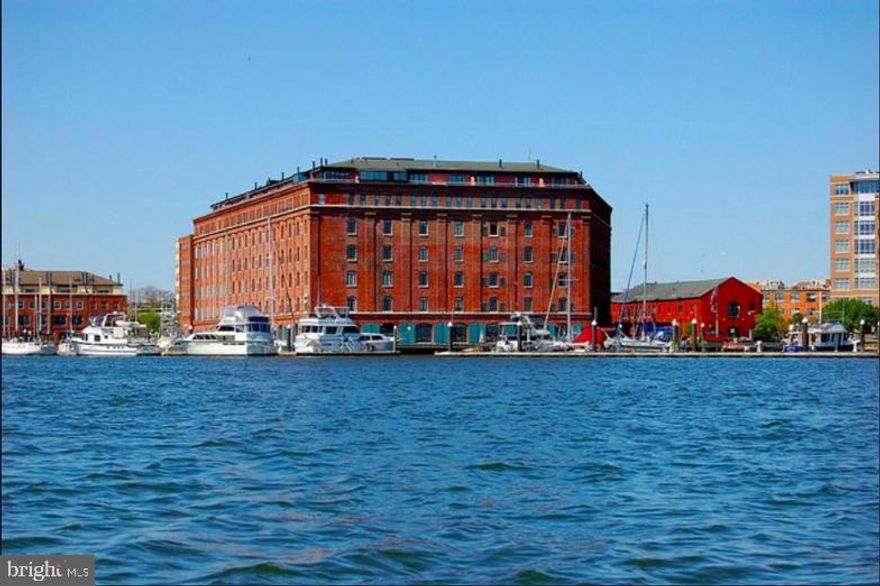 Renovated two level loft condo in historic Fells Point. 1 Bedroom, 1 Bath with open kitchen featuring granite countertops and stainless steel appliances.Waterfront building located on a cobble stone street, steps from restaurants, pubs, shopping and more.  Garage parking. Available furnished or unfurnished.