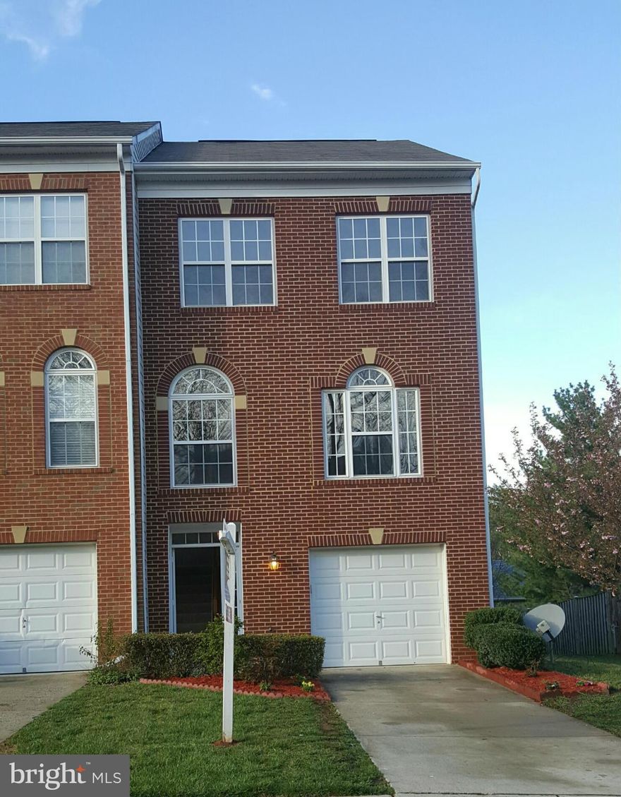 Fall in love with this one of a kind brick end-unit townhouse in a sought after community in Sterling. 1 car garage, 4 bedrooms, 3.5 baths, gourmet kitchen w/new granite counters and SS appliances. Hardwood floors on main level, fresh paint throughout, brand new carpet in bedrooms, whirlpool jets in soaking tub, gorgeous deck, brick patio and fully fenced yard. Move-in ready, this home has it all!
