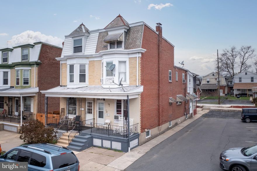 BACK ON THE MARKET...Buyer Financing Fell-Through. Good investment opportunity. Live in one and rent the other one! This listing has combined 2- units with additional income potential. Behind this home is a grandfathered slab with utility, water, gas, electric access previously held 3rd and 4th units and can be rebuilt to the original 2 APT units. This multifamily on the lower level consists of 1 BR, 1 BA, upper level (access rear of property) consists of 2 BR and 1 BA. Units are spacious with separate utilities. The property also shares a paved 7 car parking lot with 111 Berhhart. Please be aware that the property is being sold "as-is."