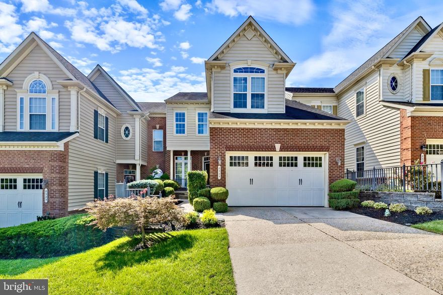 Welcome home to this well-maintained villa located in the sought-after, gated community, of Villages at Woodholme. Offering main level living with gleaming hardwood floors, high ceilings, and an open floorplan perfect for entertaining . The main levels features a powder room, formal living room or study, a gourmet eat-in kitchen with a breakfast bar, pantry, center island, granite countertops, stainless steel appliances, and room for a kitchen table. This space overlooks the formal dining room and family room with high vaulted ceilings and a sliding door that leads to a rarely available expansive deck with privacy walls. Convenience awaits you with a main-level laundry room and primary suite featuring a large walk-in closet, an attached full bath with dual vanities, large shower, and linen closet. The upper level has two additional bedrooms, a 2nd full bathroom with dual sinks, and a large loft for additional living space, gym, office, etc. The lower level is a perfect blank canvas to create your own personalized additional living/entertaining space, with convenient walk-out access to the back yard. Additional features of this home include an irrigation system, and gas line to the outdoor grill! This 55+ community offers resort-like amenities including gated access, an outdoor pool, putting green, sauna, tennis courts, a clubhouse, and fitness center. You won't want to miss out on the opportunity to own this turn key property. Schedule your showing today!
