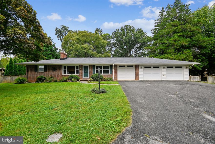 A rancher with a 3-car garage and over half an acre in Reisterstown. This home offers 2,840 sq ft, 3 bedrooms, and 1.5 baths all on one level.

The 3-car garage adds parking and storage flexibility, and the .62-acre lot gives you space to create the lifestyle you want. Whether you’re looking for easy single-level living or room to put your own stamp on a property, this home delivers the opportunity.

Conveniently located near shopping, dining, and commuter routes, this is a chance you don’t want to miss.